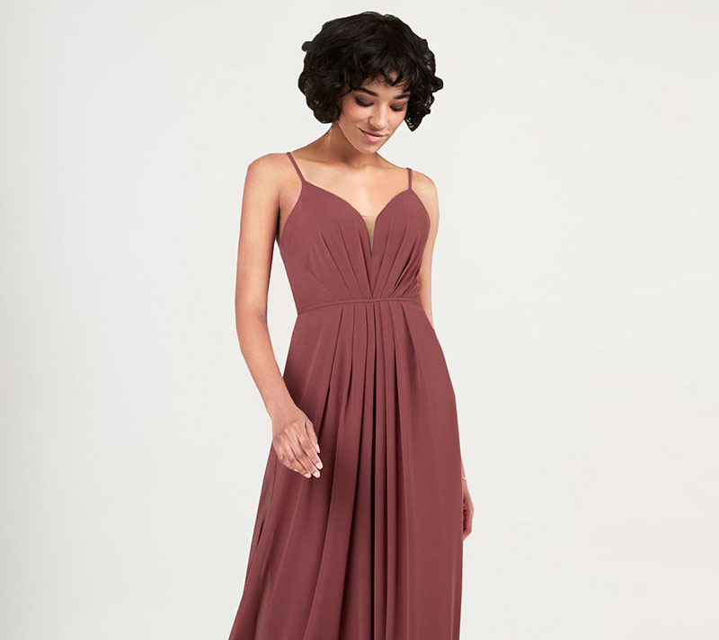 Column Bridesmaid Dresses UK