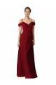 Chiffon with Beaded Embroidery Bridesmaid Dress UK