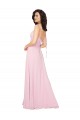 Chiffon Bridesmaid Dress with Tassel Straps UK