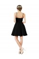 Halter Neck Short Knee Length Satin Bridesmaid Dress UK