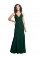 Form Fitting Stretch Crepe A-Line Bridesmaid Dress UK